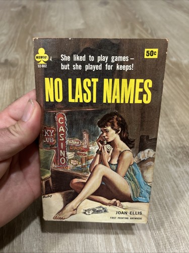 Rare pulp sleaze book - sleaze, no